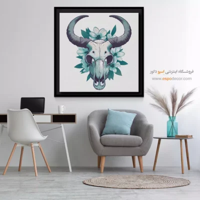 تابلو اسکلت - اسپو دکور