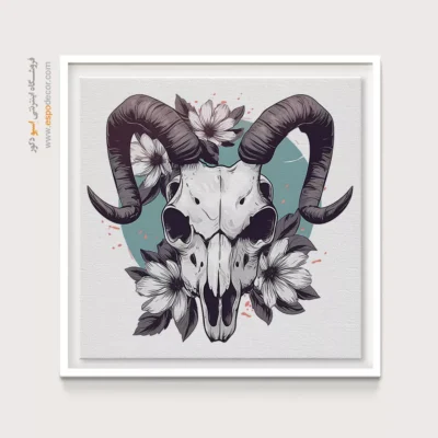 تابلو اسکلت - اسپو دکور