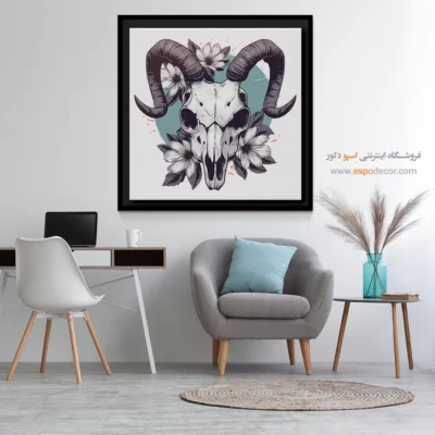 تابلو اسکلت - اسپو دکور