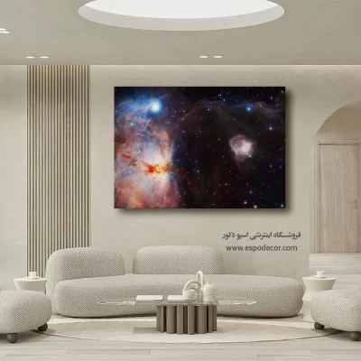 تابلو فضا و کهکشان - اسپو دکور