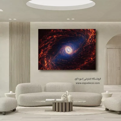 تابلو فضا و کهکشان - اسپو دکور