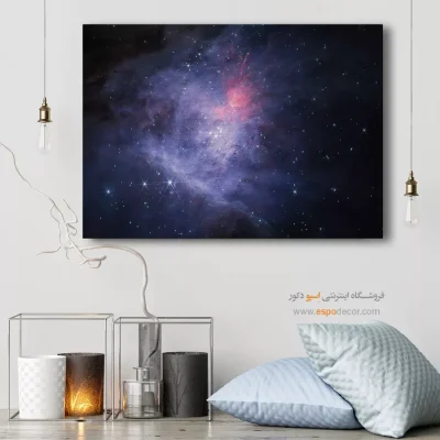 تابلو فضا و کهکشان - اسپو دکور