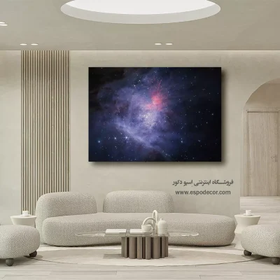 تابلو فضا و کهکشان - اسپو دکور