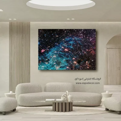 تابلو فضا و کهکشان - اسپو دکور