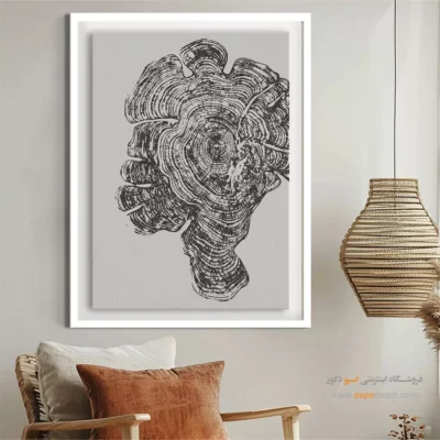 تابلو حلقه درخت - اسپو دکور