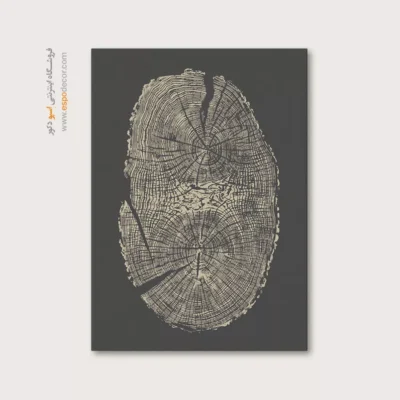 تابلو حلقه درخت - اسپو دکور