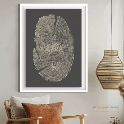 تابلو حلقه درخت - اسپو دکور