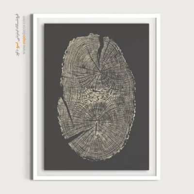 تابلو حلقه درخت - اسپو دکور