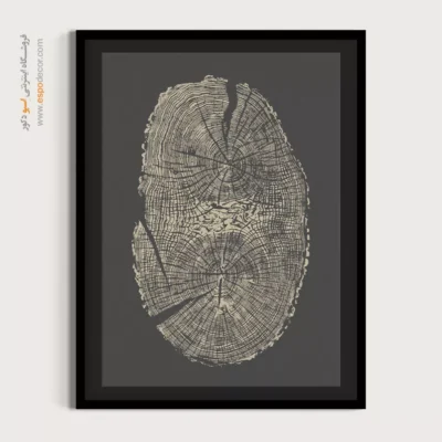 تابلو حلقه درخت - اسپو دکور