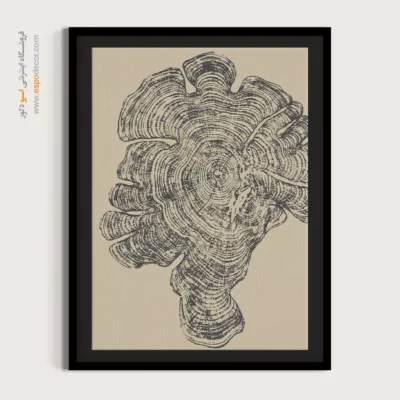 تابلو حلقه درخت - اسپو دکور