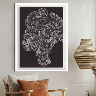 تابلو حلقه درخت - اسپو دکور