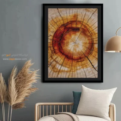 تابلو حلقه درخت - اسپو دکور