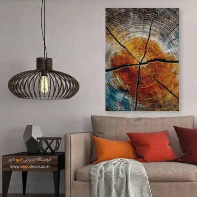 تابلو حلقه درخت - اسپو دکور