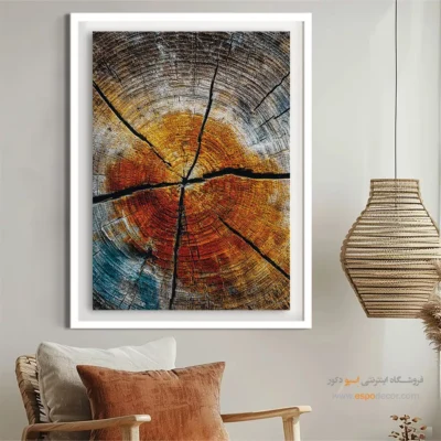 تابلو حلقه درخت - اسپو دکور