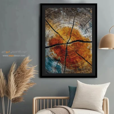 تابلو حلقه درخت - اسپو دکور