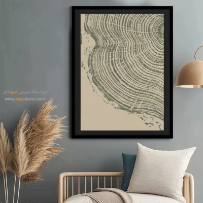 تابلو حلقه درخت - اسپو دکور