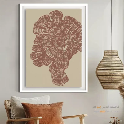 تابلو حلقه درخت - اسپو دکور