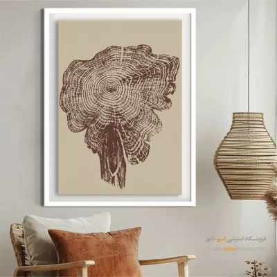 تابلو حلقه درخت - اسپو دکور