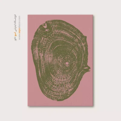 تابلو حلقه درخت - اسپو دکور