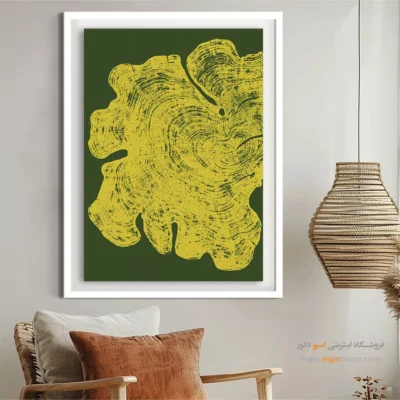 تابلو حلقه درخت - اسپو دکور