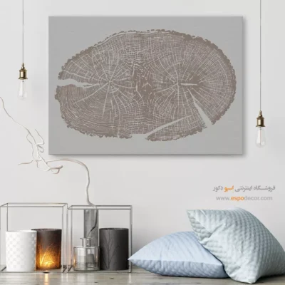 تابلو حلقه درخت - اسپو دکور