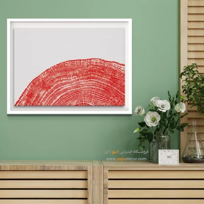 تابلو حلقه درخت - اسپو دکور