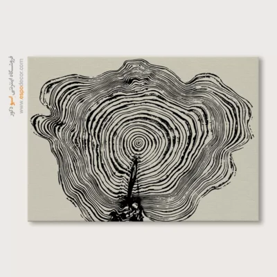 تابلو حلقه درخت - اسپو دکور