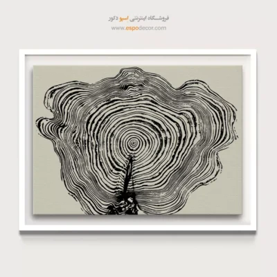 تابلو حلقه درخت - اسپو دکور