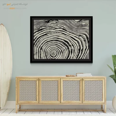 تابلو حلقه درخت - اسپو دکور