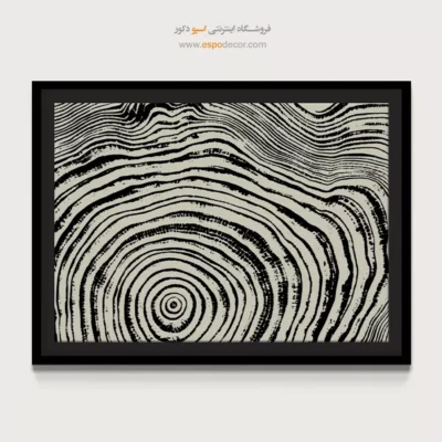 تابلو حلقه درخت - اسپو دکور