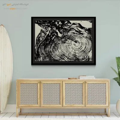 تابلو حلقه درخت - اسپو دکور