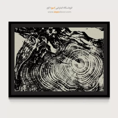 تابلو حلقه درخت - اسپو دکور
