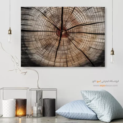 تابلو حلقه درخت - اسپو دکور