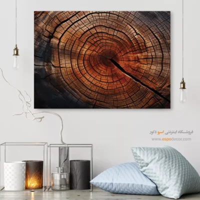 تابلو حلقه درخت - اسپو دکور