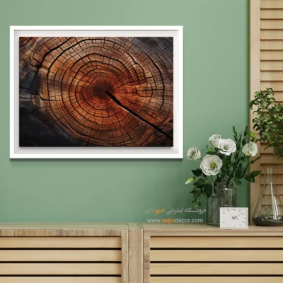 تابلو حلقه درخت - اسپو دکور