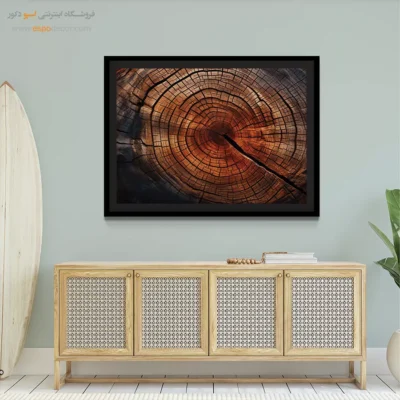 تابلو حلقه درخت - اسپو دکور