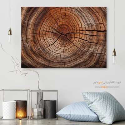 تابلو حلقه درخت - اسپو دکور