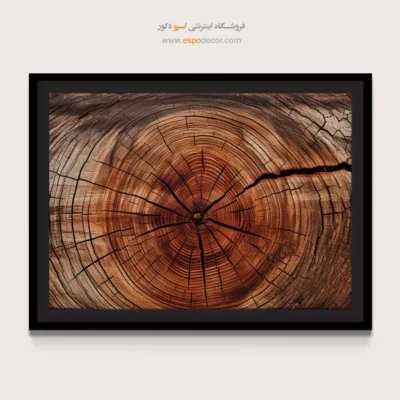 تابلو حلقه درخت - اسپو دکور