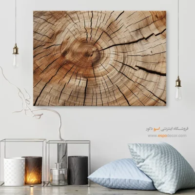 تابلو حلقه درخت - اسپو دکور