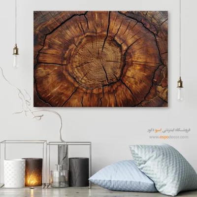 تابلو حلقه درخت - اسپو دکور