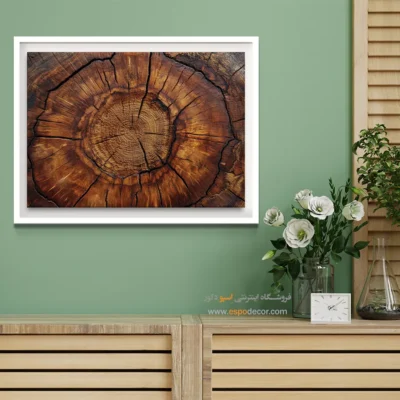 تابلو حلقه درخت - اسپو دکور