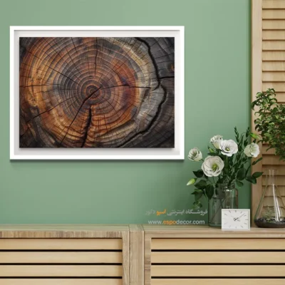 تابلو حلقه درخت - اسپو دکور