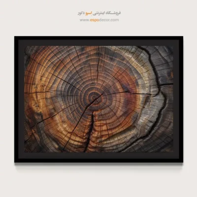 تابلو حلقه درخت - اسپو دکور