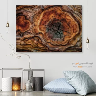 تابلو حلقه درخت - اسپو دکور