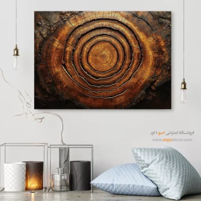تابلو حلقه درخت - اسپو دکور