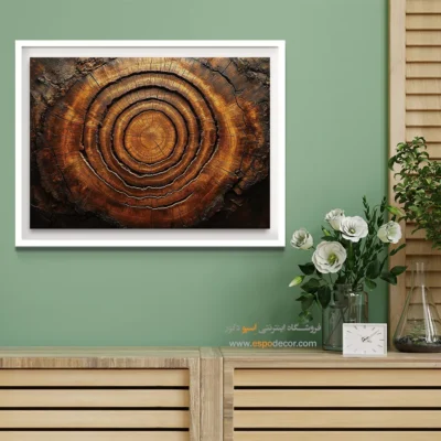 تابلو حلقه درخت - اسپو دکور
