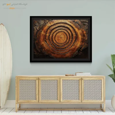 تابلو حلقه درخت - اسپو دکور