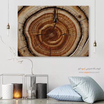 تابلو حلقه درخت - اسپو دکور