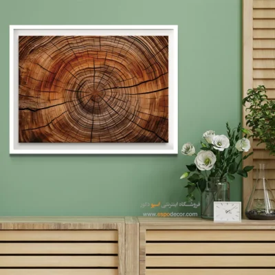 تابلو حلقه درخت - اسپو دکور