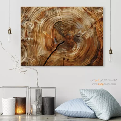 تابلو حلقه درخت - اسپو دکور